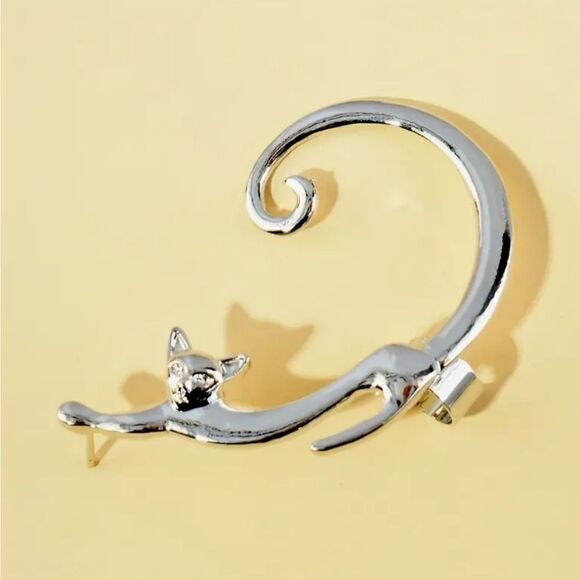 Design with Gold/Silver Cat Ear Wrap Catlovers Style ( 1 Pc ) - Picture 4 of 10